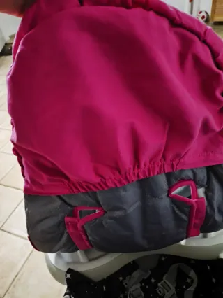 Saco para carrito bebé rosa