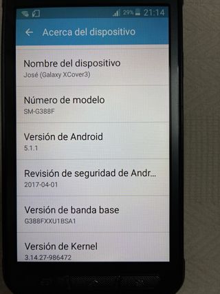 Samsung Galaxy XCover 3 Nero come nuovo