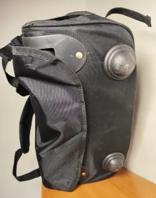 Ducati Corse Trolley Backpack Nero con Ruote