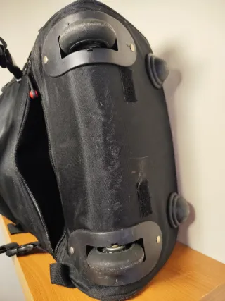 Ducati Corse Trolley Backpack Nero con Ruote