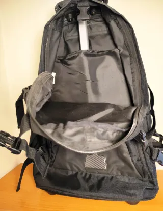Ducati Corse Trolley Backpack Nero con Ruote