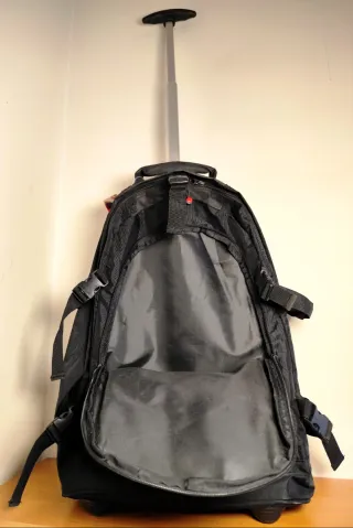 Ducati Corse Trolley Backpack Nero con Ruote