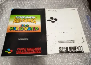 Manual Super Mario All-Stars SNES
