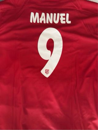 Camiseta At. Madrid 15/16 Firmada por Cholo, etc