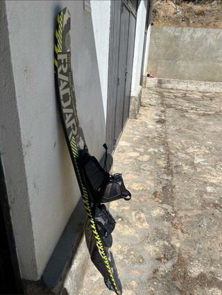 Esquí náutico Radar 63” con fijaciones y funda