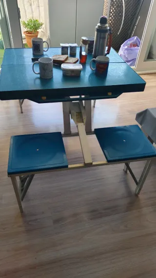 Mesa Maleta Camping 5 en 1