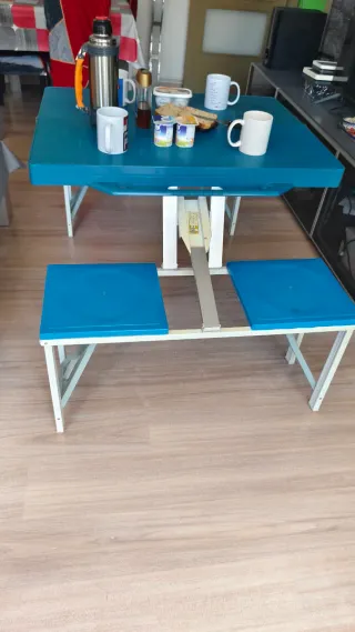 Mesa Maleta Camping 5 en 1