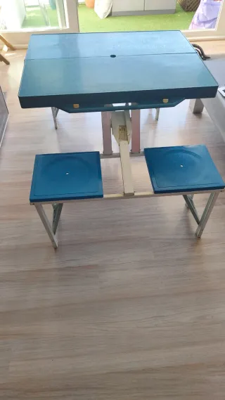 Mesa Maleta Camping 5 en 1