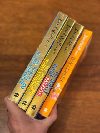 Lote de 4 libros de David Walliams en inglés