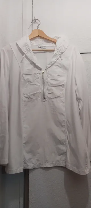 Sudadera Gina Laura Mujer Talla M Blanca