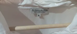 Sudadera Gina Laura Mujer Talla M Blanca