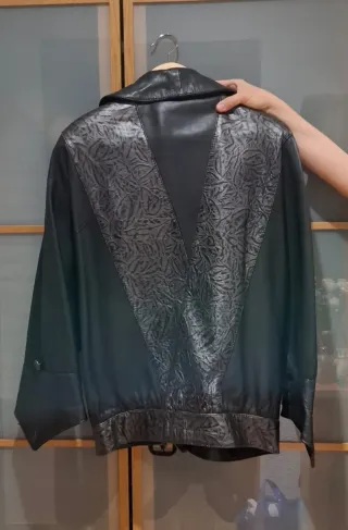 Cazadora cuero/piel 80s