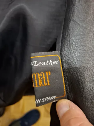 Cazadora cuero/piel 80s