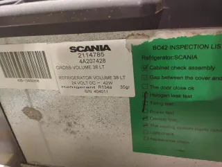 Nevera Camión Scania