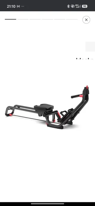 Máquina de remo Domyos 100