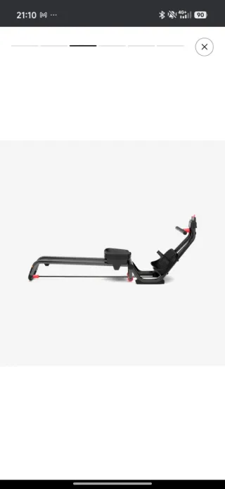 Máquina de remo Domyos 100