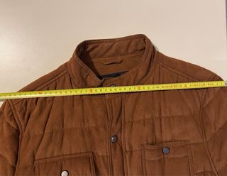 Giacca Zara camoscio color cammello