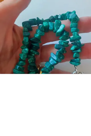 Collares de piedras naturales y plata