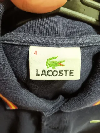 Polo Lacoste Azul