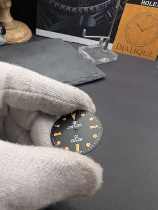 Quadrante Rolex Submariner Nero Giallo