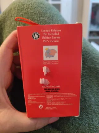 Ornamento Disney Dumbo Raro