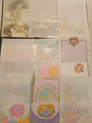 Lote 25 cartas perfumadas