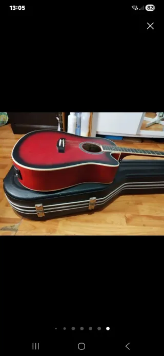 Guitarra Acústica Admira tennessee Roja
