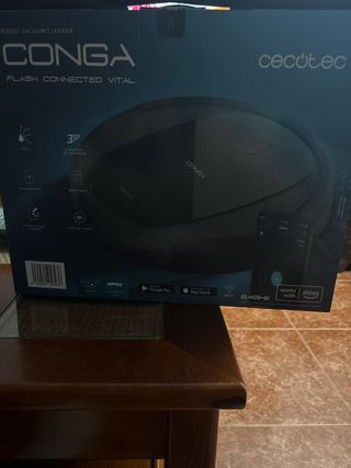 Robot Aspirador Conga Flash Connected Vital