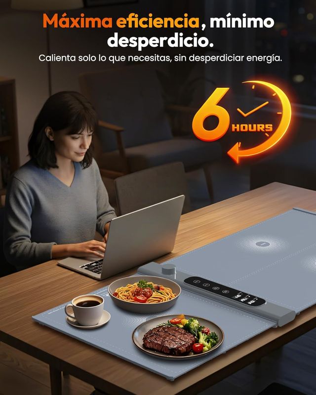 Bandeja Calentadora Silicona 101x43cm