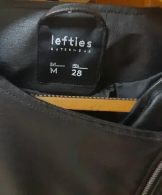Chaqueta polipiel Lefties Talla M