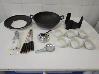 Set de fondue sin usar