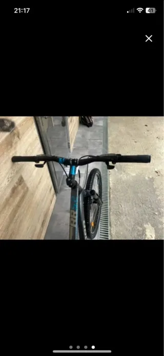 Bicicleta Rockrider Gris