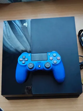 Console PS4 (PlayStation 4) Nera + Controller Blu
