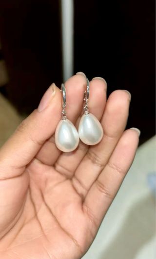 Conjunto Plata Perlas Ovaladas/a estrenar