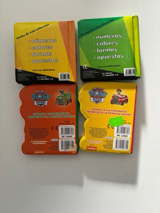 COL. MINILIBROS / PD. (4 TITULOS DIFERENTES)