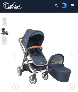 Carro de bebé Arrue con capazo y silla