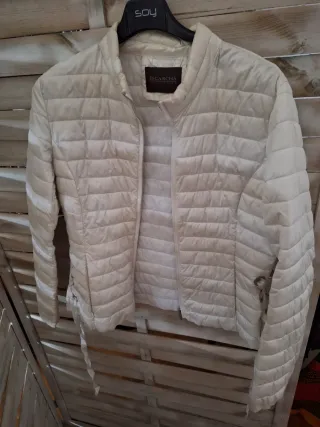 Cazadora ESCARCHA blanca acolchada