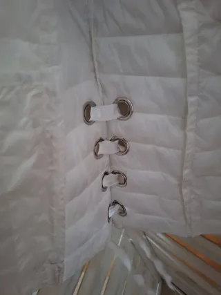 Cazadora ESCARCHA blanca acolchada