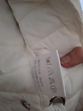 Cazadora ESCARCHA blanca acolchada