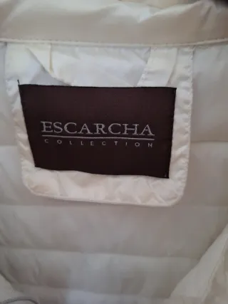 Cazadora ESCARCHA blanca acolchada