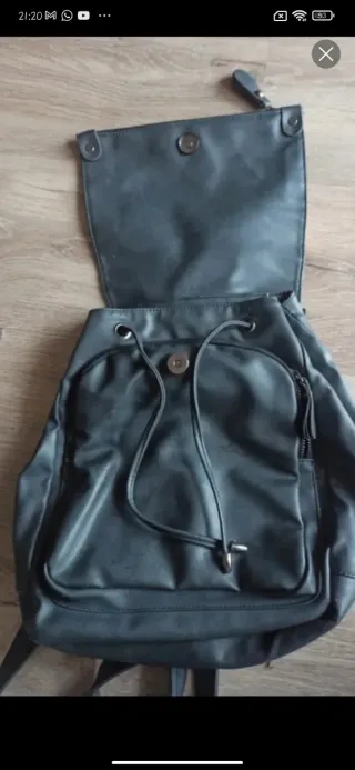 Mochila diseño negra