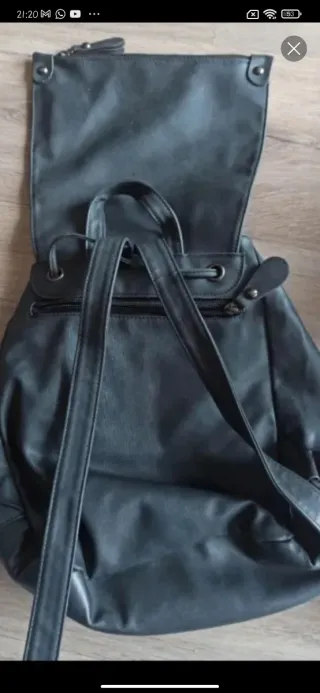 Mochila diseño negra