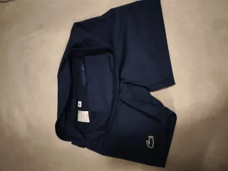 Mallas Mujer Lacoste Azul original