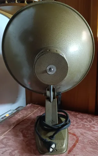 Estufa eléctrica vintage.
