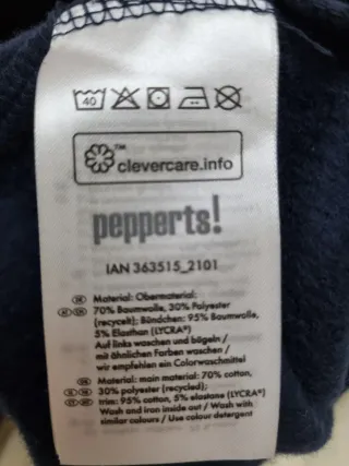 Pantalón chándal niño azul