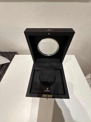 Caja Hublot Negra