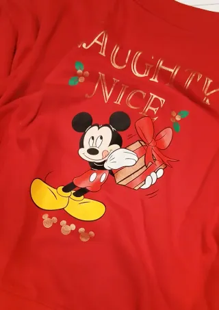 Sudadera Disney Mickey Navidad Talla XL