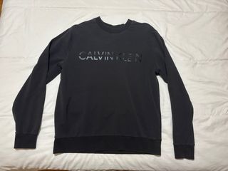 Sudadera Calvin Klein Negra  Talla mas pequeña