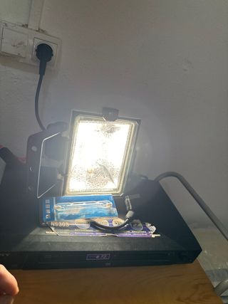 Foco LED 50W con cable y enchufe