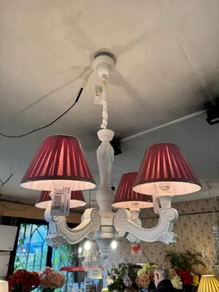 Lámpara de techo madera